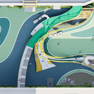 Musical Theme Outdoor Playground Equipment - Custom Community Park Solution for Singapore Urban Spaces - HonPlay