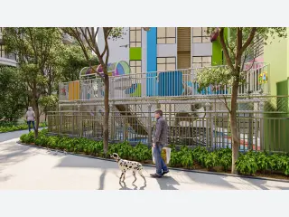 Multi-Level Urban Playground Structure - Outdoor Non-Powered Play Equipment — HonPlay