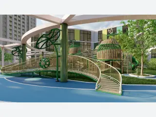 Nature-Inspired Forest Adventure Playground - Eco-Friendly Outdoor Play Equipment — HonPlay