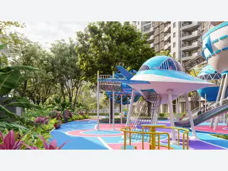 Space Exploration Theme Outdoor Playground - Futuristic Non-Powered Play Equipment — HonPlay