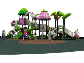Tropical Forest Theme Outdoor Playground - Durable Commercial Play Equipment — HonPlay