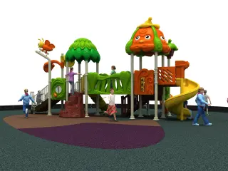 Forest Adventure Themed Outdoor Playground - Commercial Grade Play Equipment — HonPlay