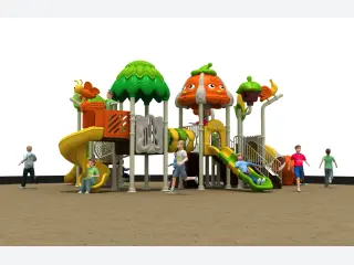 Nature-Themed Forest Adventure Playground - Commercial Outdoor Play Equipment — HonPlay