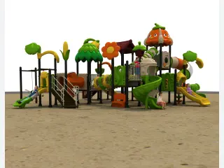 Nature-Themed Garden Adventure Playground - Commercial Outdoor Play Equipment — HonPlay