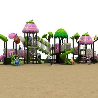 Enchanted Forest Adventure Playground - Commercial Outdoor Play Equipment for Warsaw Public Parks - HonPlay