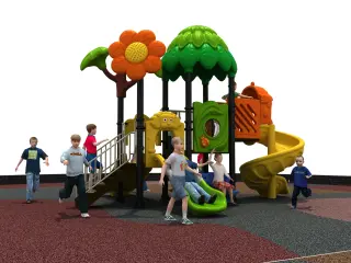 Nature-Themed Outdoor Playground Set - Durable Multi-Functional Play Equipment — HonPlay