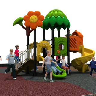 Nature-Themed Outdoor Playground Set - Durable Multi-Functional Play Equipment for Warsaw Kindergarten Parks - HonPlay