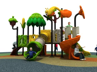 Nature-Themed Forest Adventure Playground - Commercial Outdoor Play Equipment (HP-103) — HonPlay