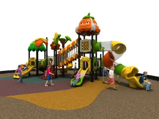 Harvest Theme Outdoor Playground Equipment - Large Multi-Functional Play Structure — HonPlay