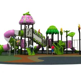 Nature-Themed Multi-Activity Outdoor Playground - Commercial Grade Play Equipment for Dubai Residential Parks - HonPlay