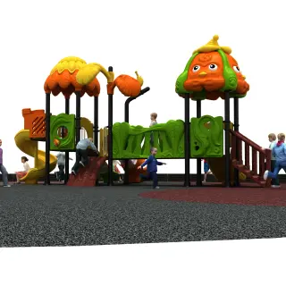 Forest Creature Themed Outdoor Playground - Commercial Grade Play Equipment for Warsaw Community Parks - HonPlay