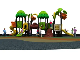 Forest Adventure Multi-Play System - Durable Outdoor Playground Equipment — HonPlay