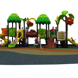 Forest Adventure Multi-Play System - Durable Outdoor Playground Equipment for Warsaw Public Parks - HonPlay