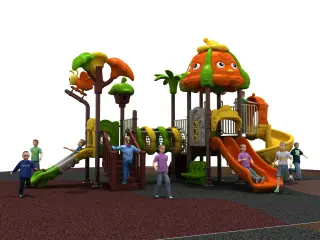 Nature-Themed Outdoor Playground Structure - Multi-Functional Play Equipment — HonPlay
