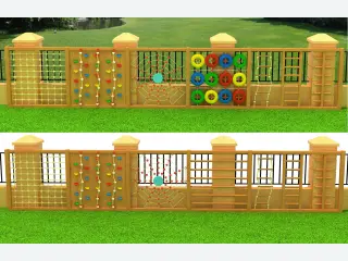 Outdoor Modular Climbing Wall System - Multi-Functional Playground Equipment — HonPlay