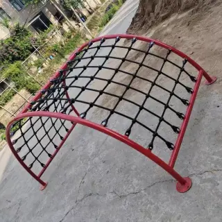 Arched Rope Climbing Tunnel - Outdoor Physical Training Equipment for Singapore Community Parks - HonPlay