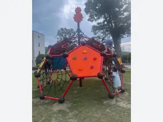 Geometric Rope Climbing Dome - Outdoor Playground Equipment — HonPlay