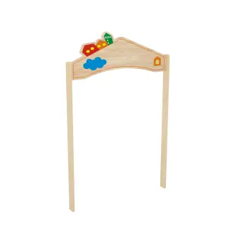 Wooden Playground Entrance Arch - Decorative Play Zone Signage for Berlin Kindergarten - HonPlay