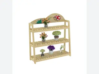 Wooden Nature Corner Display Rack - Educational Kindergarten Furniture — HonPlay