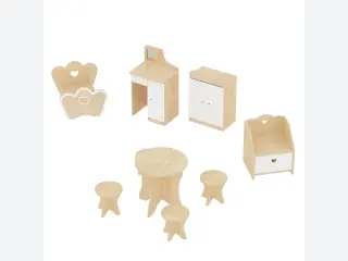 Wooden Role-Play Furniture Set - Premium Montessori Playroom Equipment — HonPlay