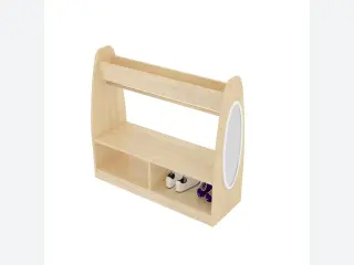 Wooden Children's Dress-Up Center - Montessori Storage Furniture — HonPlay