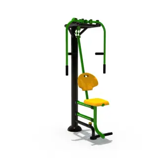 Outdoor Chest Press Station - Durable Fitness Equipment for Public Parks in Berlin - HonPlay
