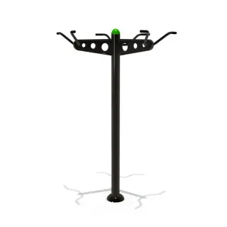 Multi-User Outdoor Pull-Up Station - Commercial Fitness Equipment for London Public Parks - HonPlay