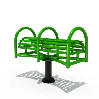 Rotating Bench Spinner - Outdoor Playground Equipment for Berlin Public Parks - HonPlay