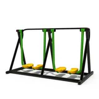 Double Air Walker Outdoor Fitness Station - Durable Community Park Exercise Equipment for Warsaw Residential Areas - HonPlay