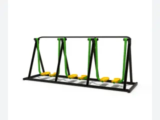 Triple Air Walker Outdoor Fitness Station - Durable Community Park Exercise Equipment — HonPlay