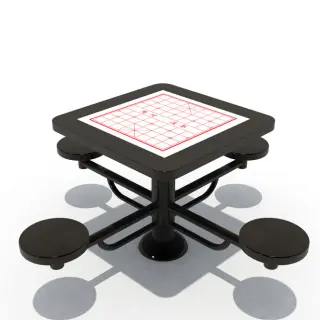 Outdoor Chinese Chess Table Set - Durable Park Leisure Equipment for Singapore Public Housing Estates - HonPlay