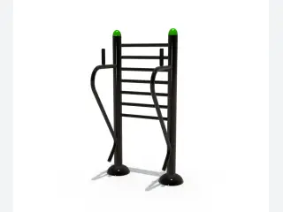Outdoor Fitness Dip Station and Vertical Ladder - Multi-functional Calisthenics Equipment — HonPlay