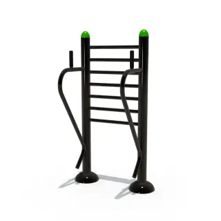 Outdoor Fitness Dip Station and Vertical Ladder - Multi-functional Calisthenics Equipment for Berlin Public Parks - HonPlay
