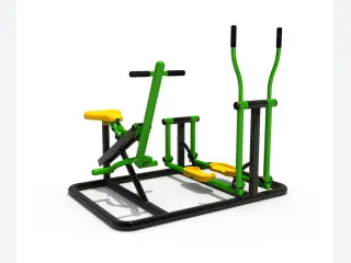 Outdoor Dual Fitness Station - Multi-Functional Exercise Equipment — HonPlay