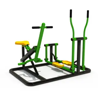 Outdoor Dual Fitness Station - Multi-Functional Exercise Equipment for Warsaw Public Parks - HonPlay