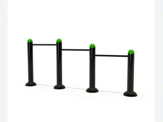 Triple Level Pull-Up Bars - Outdoor Fitness Equipment — HonPlay