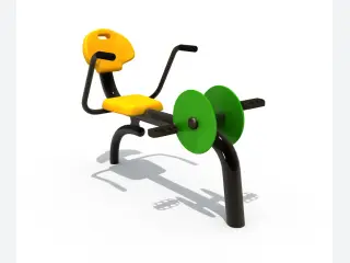 Outdoor Seated Rowing Machine - Durable Fitness Equipment — HonPlay