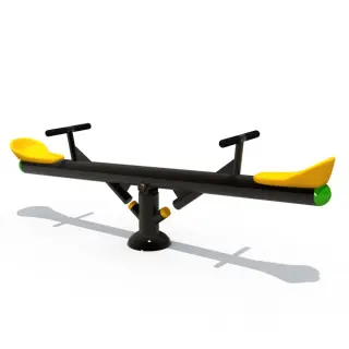 Classic Two-Seat Seesaw - Durable Outdoor Playground Equipment for Warsaw Public Parks - HonPlay