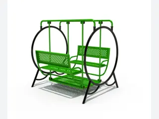 Commercial Face-to-Face Glider Swing - Durable Outdoor Playground Equipment — HonPlay