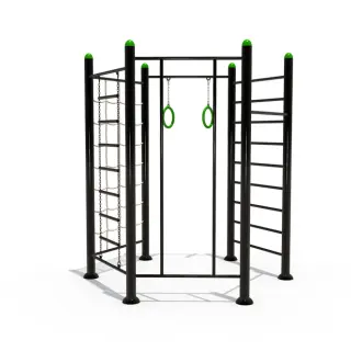 Multi-Functional Outdoor Calisthenics Station - Professional Fitness Equipment for Berlin Public Parks - HonPlay