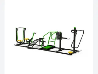 Multi-Station Outdoor Fitness Circuit - Durable Community Gym Equipment — HonPlay