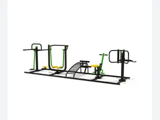 Multi-Station Outdoor Fitness Set - Durable Community Gym Equipment — HonPlay