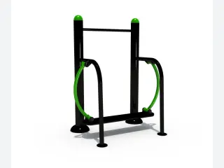 Outdoor Waist Twister Station - Commercial Fitness Equipment — HonPlay
