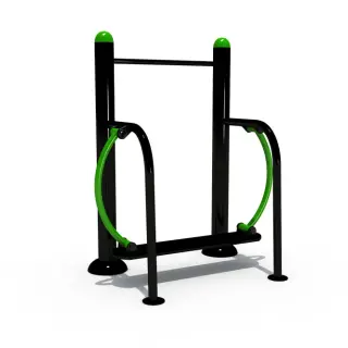 Outdoor Waist Twister Station - Commercial Fitness Equipment for Dubai Public Parks - HonPlay