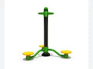Triple Waist Twister - Outdoor Fitness Equipment for Public Parks — HonPlay