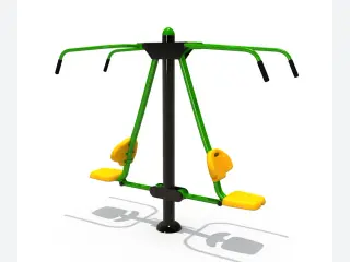 Outdoor Lat Pull-Down Station - Dual User Fitness Equipment — HonPlay