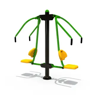 Outdoor Double Chest Press Station - Commercial Fitness Equipment for Warsaw Public Park Projects - HonPlay