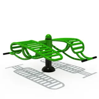 Outdoor Double Sit-up Bench - Commercial Fitness Equipment for London Public Parks - HonPlay