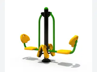 Outdoor Double Leg Press Machine - Durable Community Fitness Equipment — HonPlay