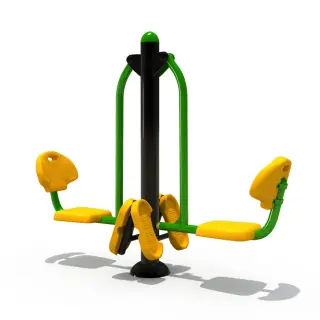 Outdoor Double Leg Press Machine - Durable Community Fitness Equipment for Berlin Public Parks - HonPlay